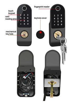 Glomarket Tuya Impermeabile Digitale TTLock Sblocco remoto Sblocco intelligente a doppia facciata con impronta digitale