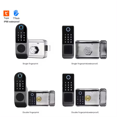 Glomarket Tuya Impermeabile Digitale TTLock Sblocco remoto Sblocco intelligente a doppia facciata con impronta digitale