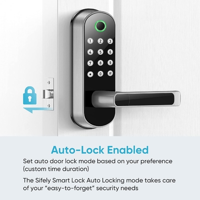 Glomarket Smart Home Security Blocco digitale Tuya Wifi senza chiave Impronta digitale Biometrica Intelligente Blocco porta