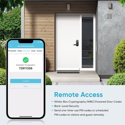 Glomarket Smart Home Security Blocco digitale Tuya Wifi senza chiave Impronta digitale Biometrica Intelligente Blocco porta
