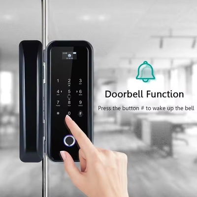 Glomarket Smart Tuya Wifi Chiusura porta in vetro impronta digitale tastiera password chiusura collegamento intelligente sblocco remoto