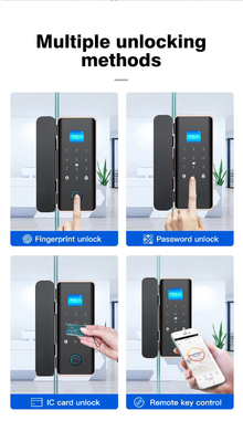 Glomarket Smart Glass Door Lock Wifi Remote Control Tuya App Office Lock Card Digitale Biometrica Impronta Digitale Di Della Porta