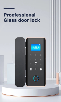 Glomarket Smart Glass Door Lock Wifi Remote Control Tuya App Office Lock Card Digitale Biometrica Impronta Digitale Di Della Porta
