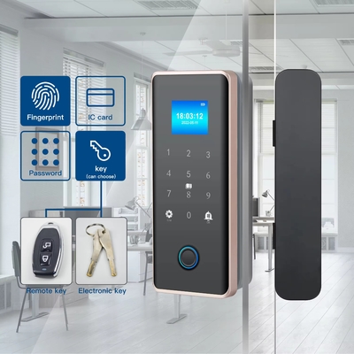 Glomarket Smart Glass Door Lock Wifi Remote Control Tuya App Office Lock Card Digitale Biometrica Impronta Digitale Di Della Porta