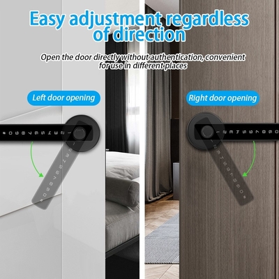 Glomarket Tuya Ble Smart Lock Sicurezza elettronica senza chiave Smart Door Handle Lock Blocco interno