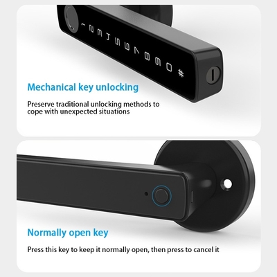 Glomarket Tuya Ble Smart Lock Sicurezza elettronica senza chiave Smart Door Handle Lock Blocco interno