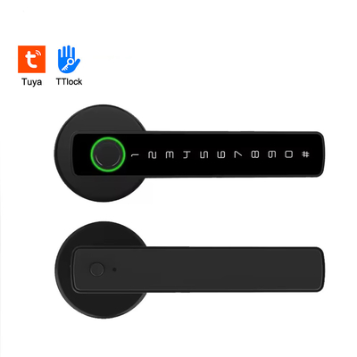 Glomarket Tuya Ble Smart Lock Sicurezza elettronica senza chiave Smart Door Handle Lock Blocco interno