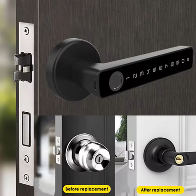 Glomarket Tuya Ble Smart Lock Sicurezza elettronica senza chiave Smart Door Handle Lock Blocco interno