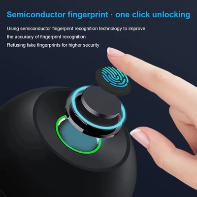 Glomarket Ingrosso Chiusura a manopola a sfera intelligente Chiusura a manopola senza chiave Chiusura a maniglia intelligente Chiusura Tuya App Control Chiusura a porta con impronta digitale intelligente