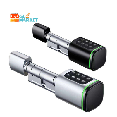 Glomarket Tuya Ttlock Smart Digital Keyless Door Lock Cylinder Combinazione Password &amp; Card Serratura elettronica Silindri di serratura intelligente