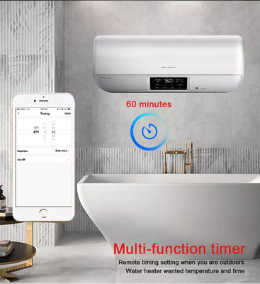 Glomarket Tuya Smart Glass Touch Button Wifi Smart Boiler Switch Alexa Controllo vocale Unione Europea Standard Scaldabagno