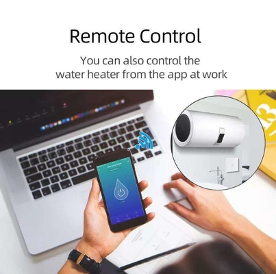 Glomarket Smart Home Remote Voice Control Touch Panel Scaldabagno Tuya Scaldabagno Wifi