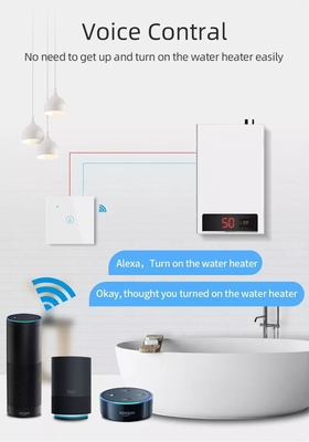Glomarket Smart Home Remote Voice Control Touch Panel Scaldabagno Tuya Scaldabagno Wifi