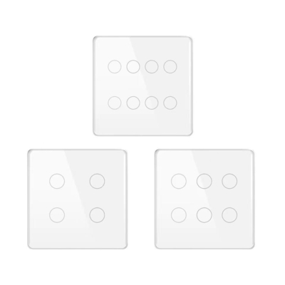 Glomarket Smart Wifi Brasile 118*124 Switch Lavora con Google Alexa Assistant Tuya Smart Light Switch per la casa