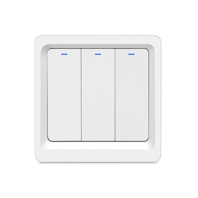 Glomarket Tuya WiFi Zigbee Smart Light Switch Push Button Wall Switch 1/2/3 Gang Lavorare con Alexa Google Home