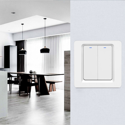 Glomarket Tuya WiFi Zigbee Smart Light Switch Push Button Wall Switch 1/2/3 Gang Lavorare con Alexa Google Home