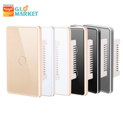 Glomarket Tuya Smart Switch Wifi US Interruttore da parete elettrico Google Home Alexa Lampada luminosa Touch Switch Controllo app