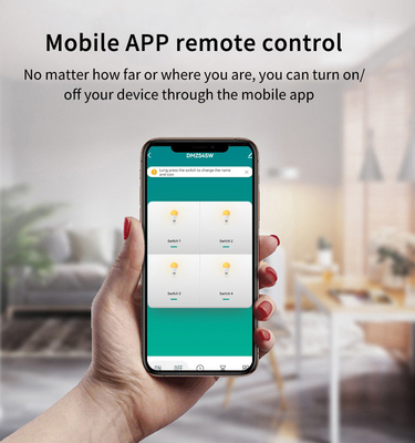 Glomarket Tuya Smart Switch Wifi US Interruttore da parete elettrico Google Home Alexa Lampada luminosa Touch Switch Controllo app