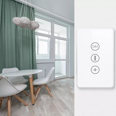 Glomarket noi commutatore astuto Alexa Google Home dell'otturatore di Tuya Wifi della tenda del commutatore di tocco del bottone di controllo astuto standard di voce