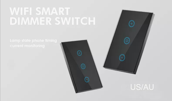 Glomarket US Standard Dimmer Switch Wireless Switch elettrico Smart Switch Intelligent Wall Dimmer Light Switch Smart Home Automation
