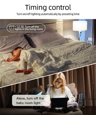 Glomarket US Standard Dimmer Switch Wireless Switch elettrico Smart Switch Intelligent Wall Dimmer Light Switch Smart Home Automation