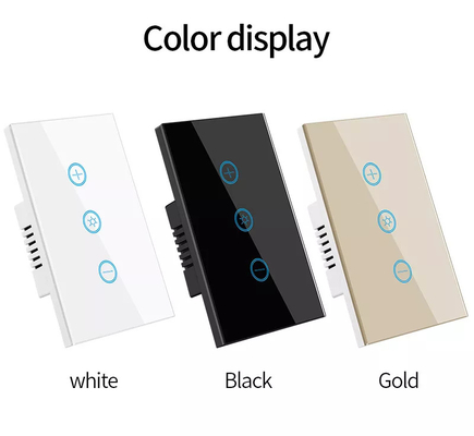 Glomarket US Standard Dimmer Switch Wireless Switch elettrico Smart Switch Intelligent Wall Dimmer Light Switch Smart Home Automation
