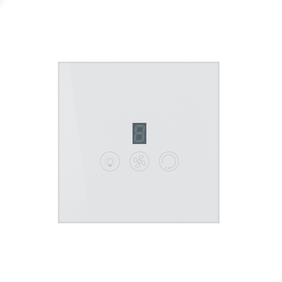 Glomarket Tuya Wifi Smart Fan Switch Tuya Smart Switch Ventilatore velocità luce On Off Controlla voce Controllo switch UE / US Standard