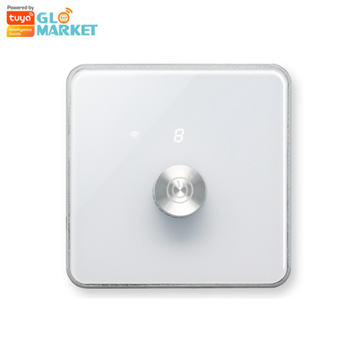 Glomarket Smart Home Dimmer Switch Tuya Zigbee Controllo vocale Buttone di attenuazione regolare la luminosità con display digitale