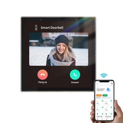 Glomarket Tuya Smart 4 pollici pannello di controllo multifunzionale touch screen Alexa Voice Zigbee Central Control