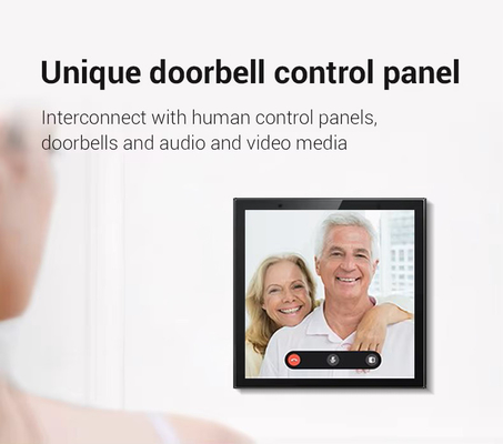 Glomarket Smart Home Control Panel Touch Screen 4 pollici Wi-Fi multifunzionale per la musica di fondo Tuya Zigbee Gateway