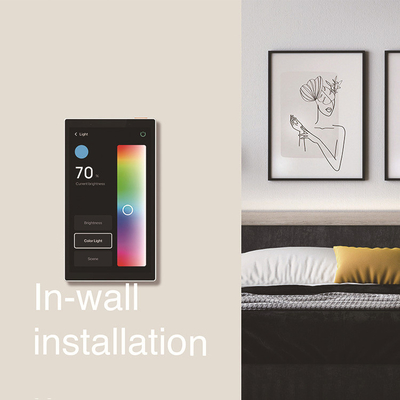 Glomarket Tuya 5 pollici Wifi Zigbee Gateway Smart Home Control Panel Multifunzione Musical Wall Touch Screen Tuya Center