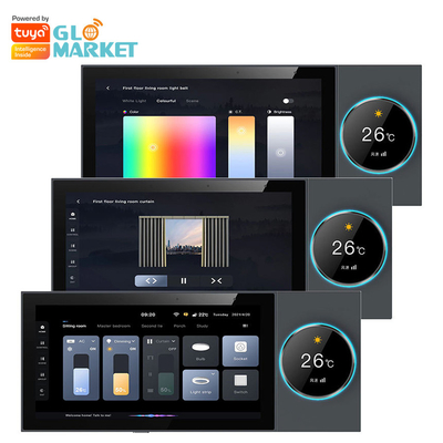 Glomarket Tuya Wifi Smart 6 pollici pannello di controllo multifunzione integrato in Zigbee Gateway Smart Home Controller Smart Host
