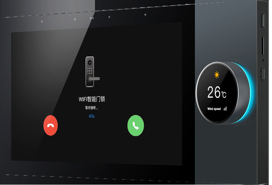 Glomarket Tuya Wifi Smart 6 pollici pannello di controllo multifunzione integrato in Zigbee Gateway Smart Home Controller Smart Host