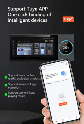 Glomarket Tuya Wifi Smart 6 pollici pannello di controllo multifunzione integrato in Zigbee Gateway Smart Home Controller Smart Host