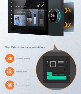 Glomarket Tuya Wifi Smart 7 pollici pannello di controllo multifunzione Ble Music Wall Touch Screen Zigbee Hub Gateway Controllo centrale