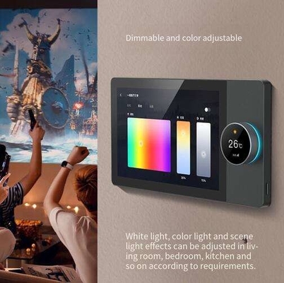 Glomarket 8 Inch Tuya Smart WiFi Zigbee Gteway Scene Music Play Pannello di controllo intelligente multifunzionale Controller centrale