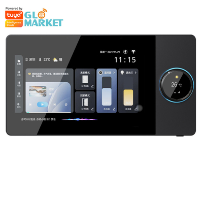 Glomarket 8 Inch Tuya Smart WiFi Zigbee Gteway Scene Music Play Pannello di controllo intelligente multifunzionale Controller centrale