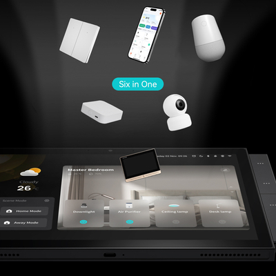 Glomarket Tuya Smart Home Control Panel schermo da 10 pollici BLE Zigbee Gateway Intercom compatibile