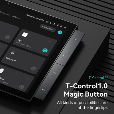 Glomarket Tuya Smart Home Control Panel schermo da 10 pollici BLE Zigbee Gateway Intercom compatibile