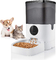 Alimentatore automatico del cane dell'alimentatore 6L dell'animale domestico di Smart dell'ABS del FCC con la macchina fotografica