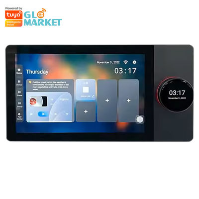 Glomarket Tuya Wifi Smart 7 pollici pannello di controllo multifunzione Ble Music Wall Touch Screen Zigbee Hub Gateway Controllo centrale