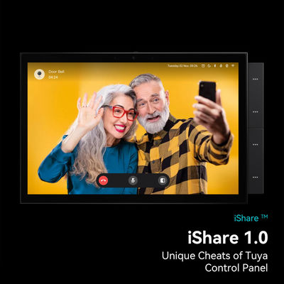 Glomarket Tuya Smart Home Control Panel schermo da 10 pollici BLE Zigbee Gateway Intercom compatibile